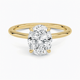 18K YELLOW GOLD PETITE ELODIE 1.5MM RING