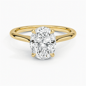 18K YELLOW GOLD DAWN DIAMOND RING