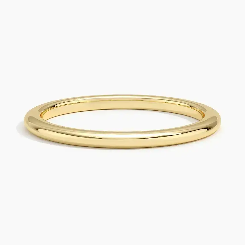 18K YELLOW GOLD 1.5MM COMFORT FIT WEDDING RING