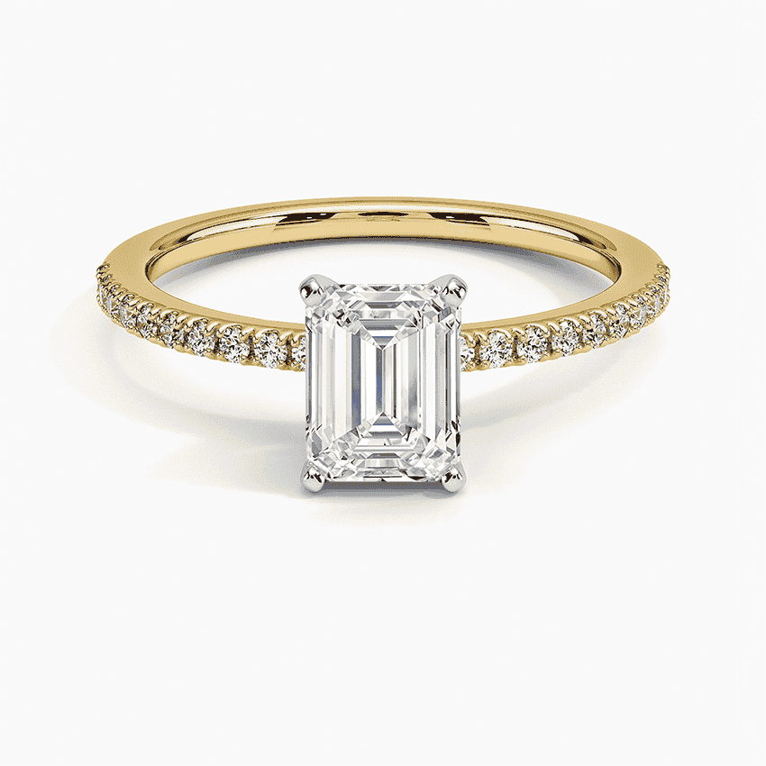 Ballad Half Coverage Diamond Ring