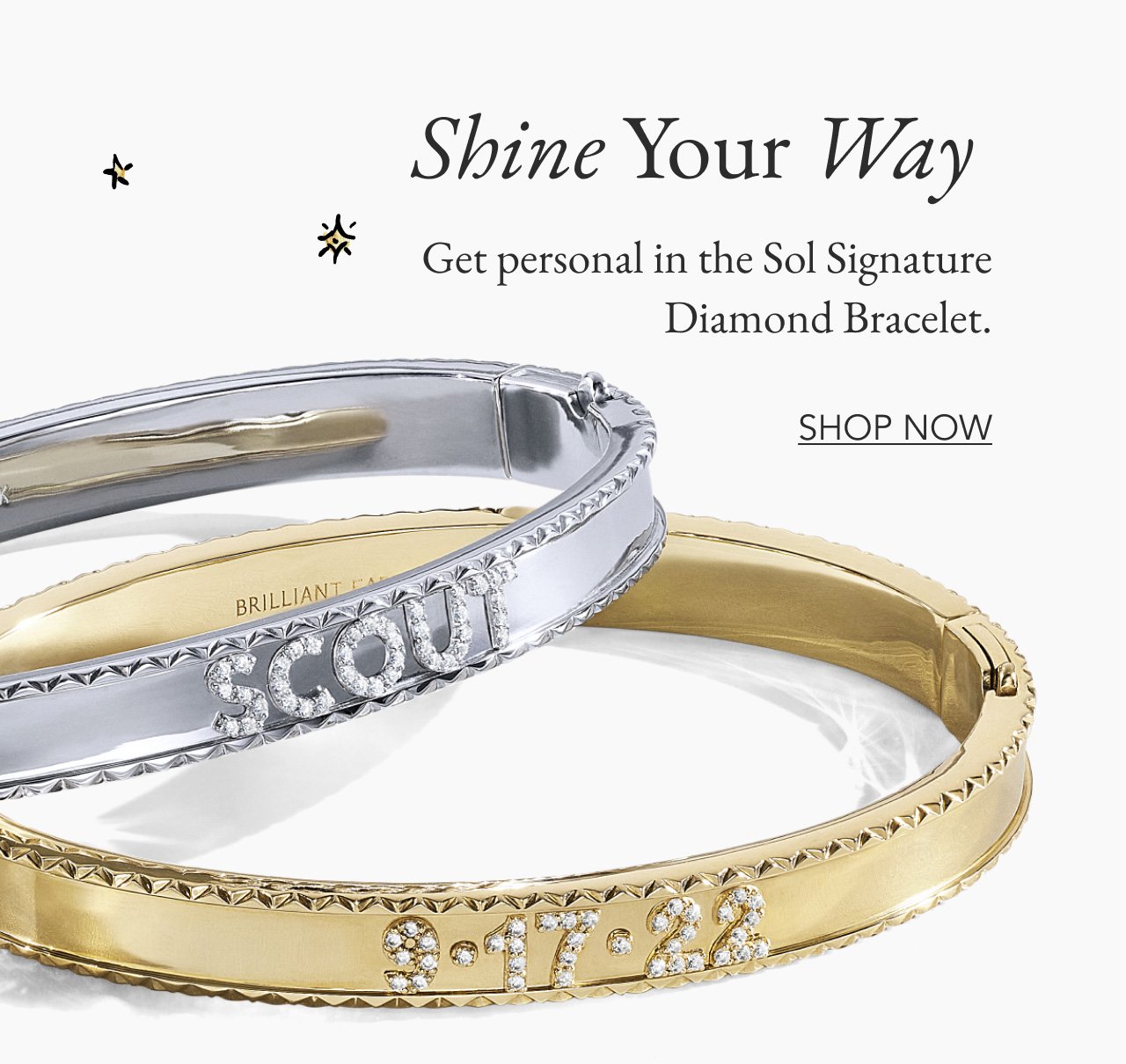Sol Signature Diamond 6.5 In. Bracelet
