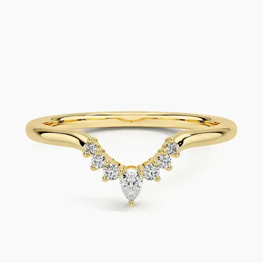 Lunette Diamond Ring