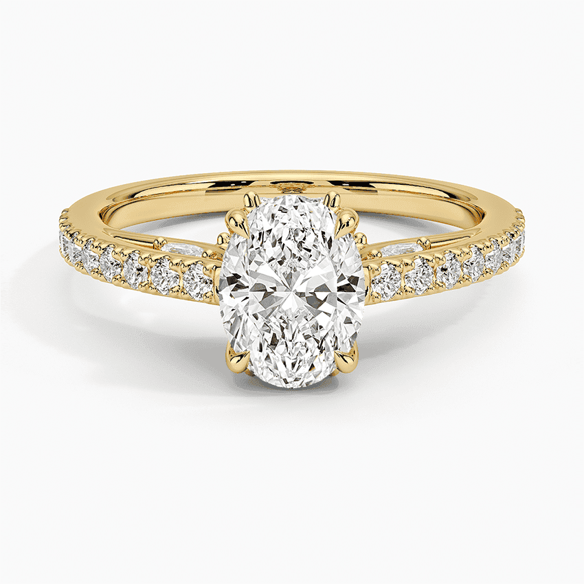 Secret Garden Adorned Gallery Diamond Ring