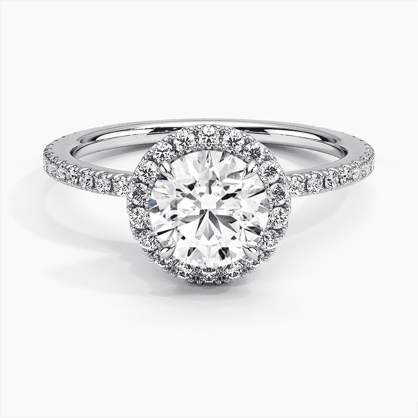 Waverly Halo Diamond Ring