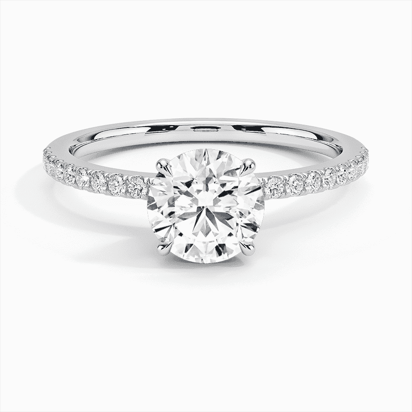 Luxe Petal Diamond Ring