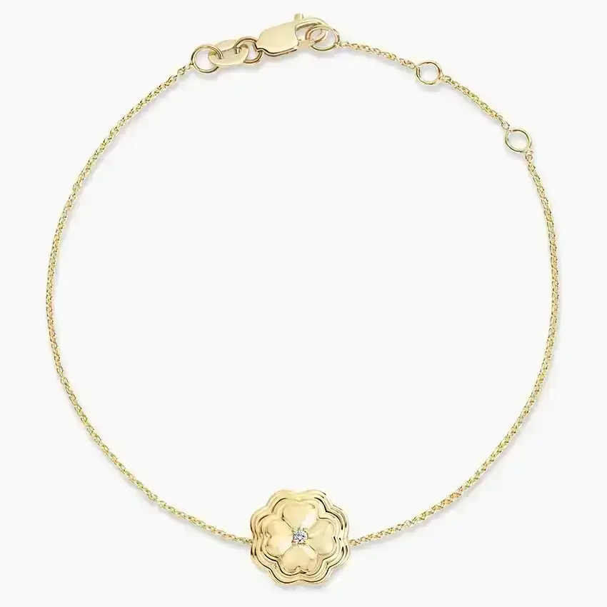 Clover Lab Diamond Bracelet