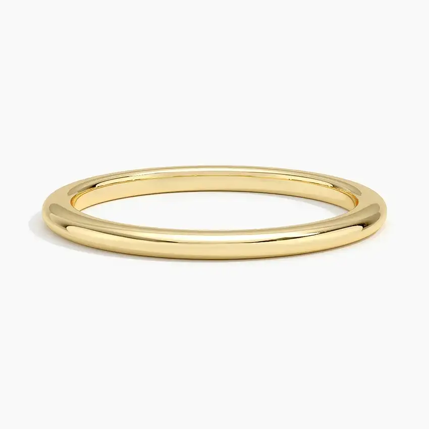 18K YELLOW GOLD 1.5MM COMFORT FIT WEDDING RING