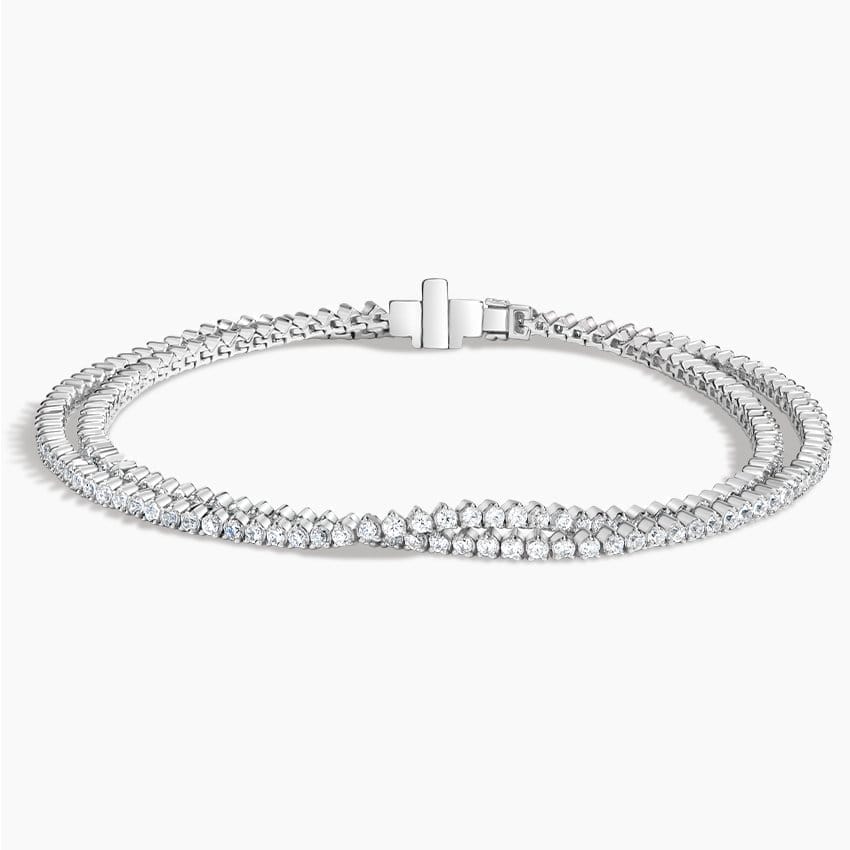 Wrap Lab Diamond Tennis Bracelet