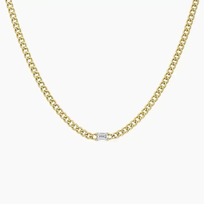 Lia Lab Diamond Chain Necklace