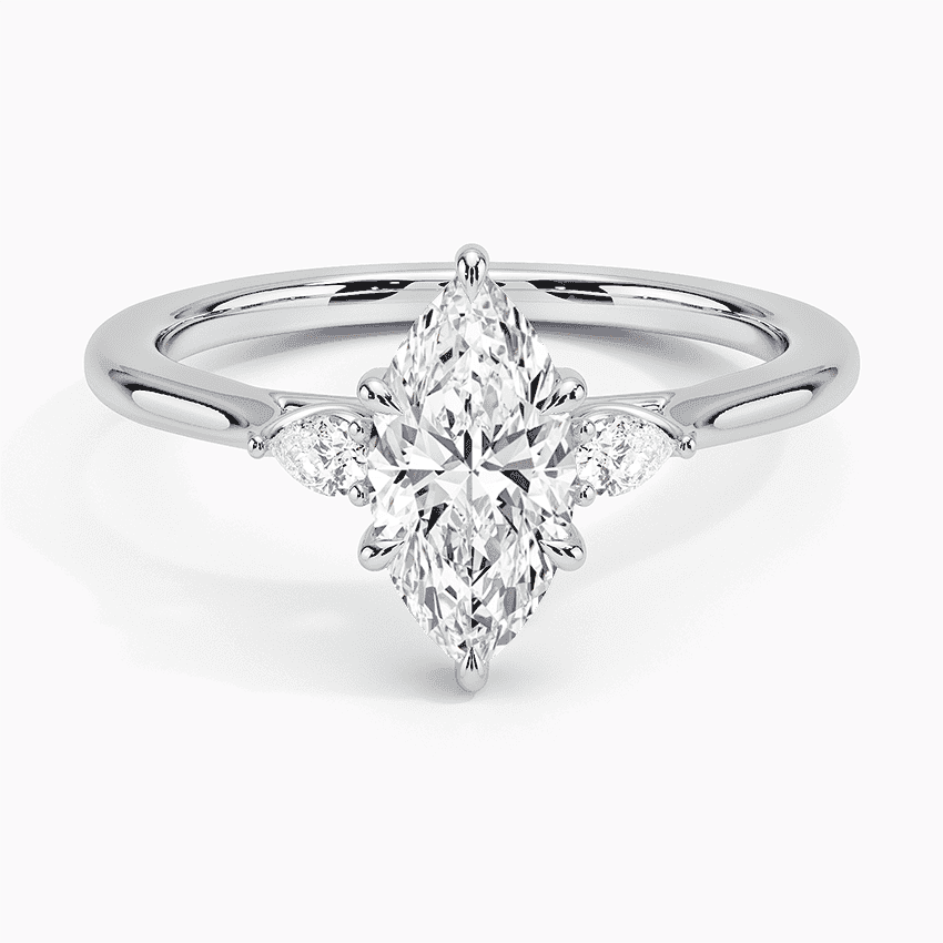 Perfect Fit Aria Three Stone Diamond Ring