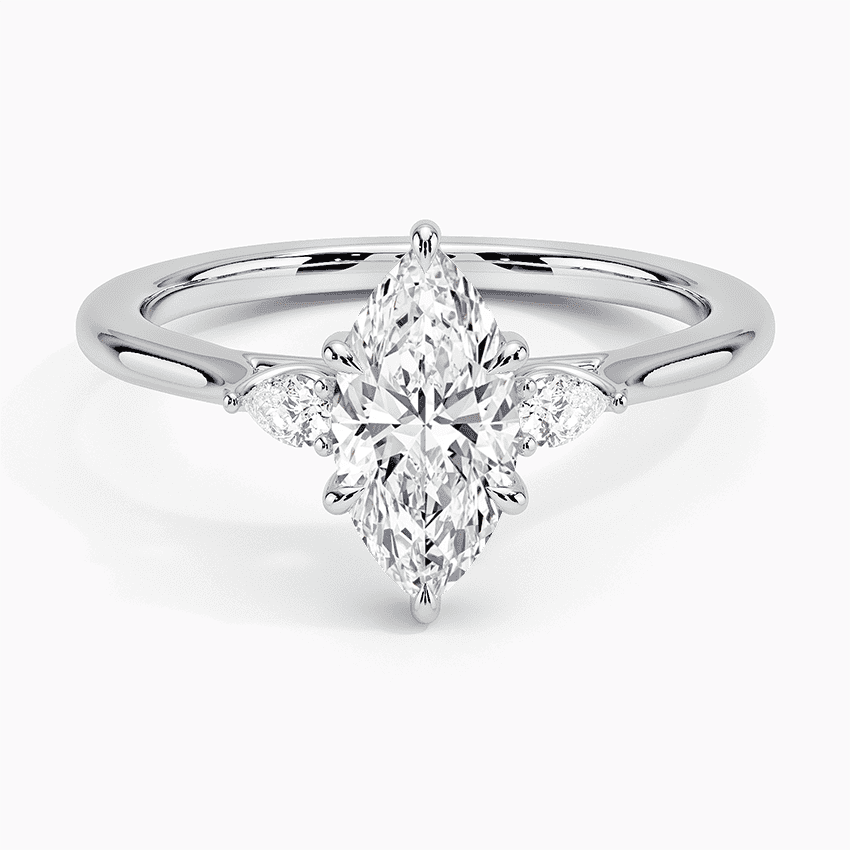 Perfect Fit Aria Three Stone Diamond Ring