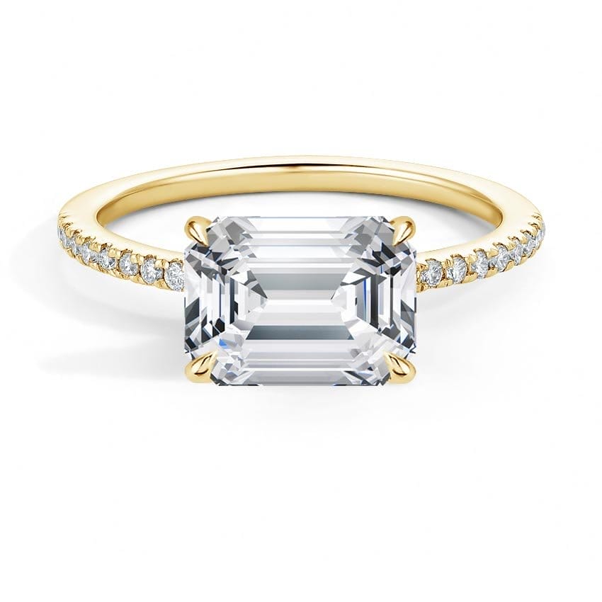 Ballad East-West Diamond Ring