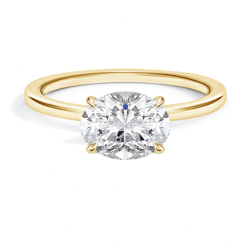 Perfect Fit East-West Solitaire Ring