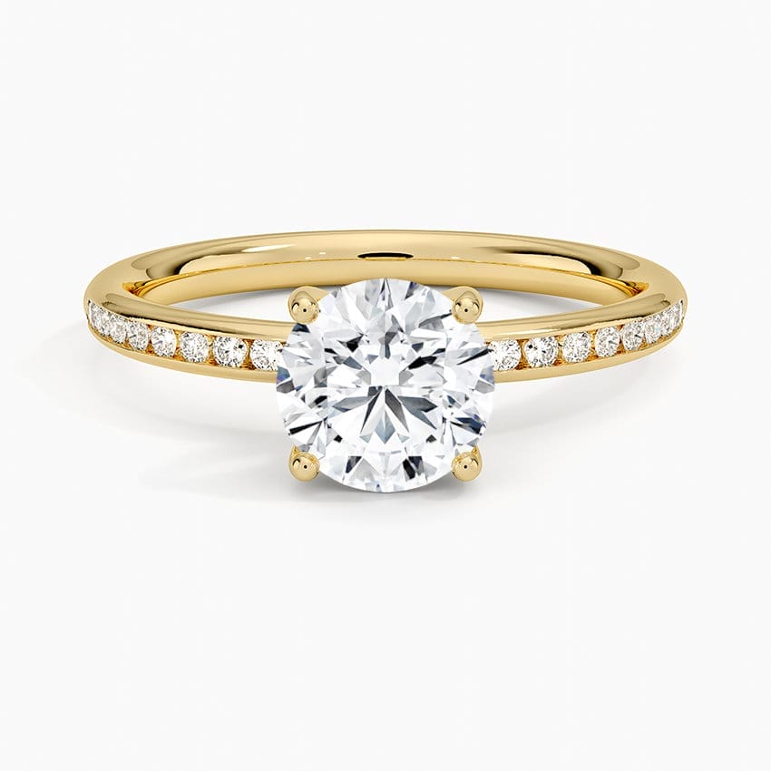 Tabitha Channel Set Diamond Ring