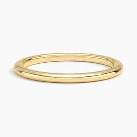 18K YELLOW GOLD 1.5MM COMFORT FIT WEDDING RING