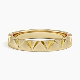 14K YELLOW GOLD SOL SLIM RING