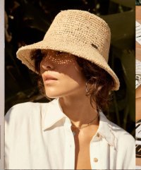 Elle Straw Buck Hat - Packable