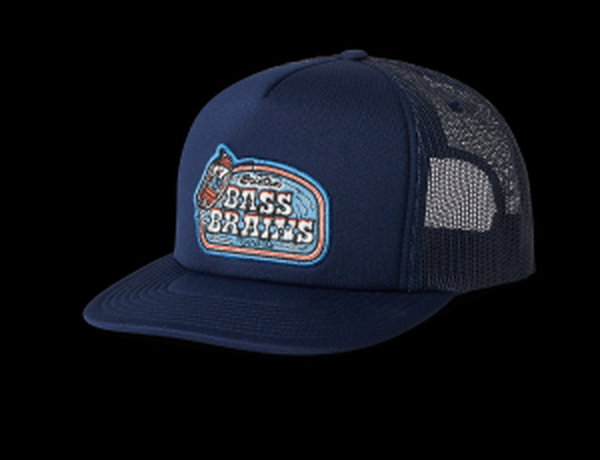 BASS BRAINS BOAT TRUCKER HAT