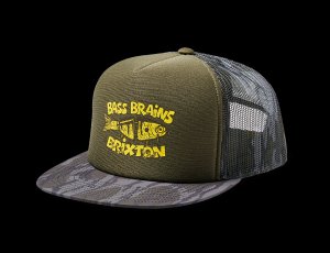 BASS BRAINS BAIT TRUCKER HAT