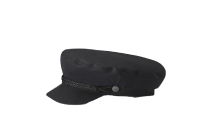 fiddler fisherman cap - black