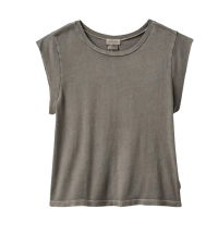 womens boxy tee - grey