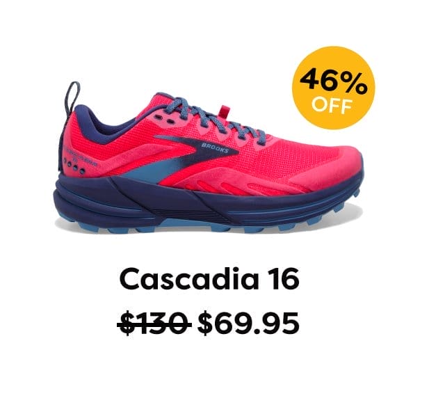 Cascadia 16 - 46% off - Was \\$130 Now \\$69.95