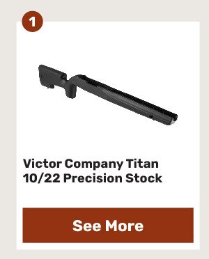 Titan Stock Precision Composite Black