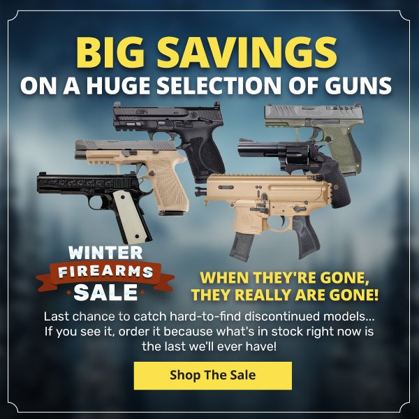 Winter Firearms Sale - Handguns