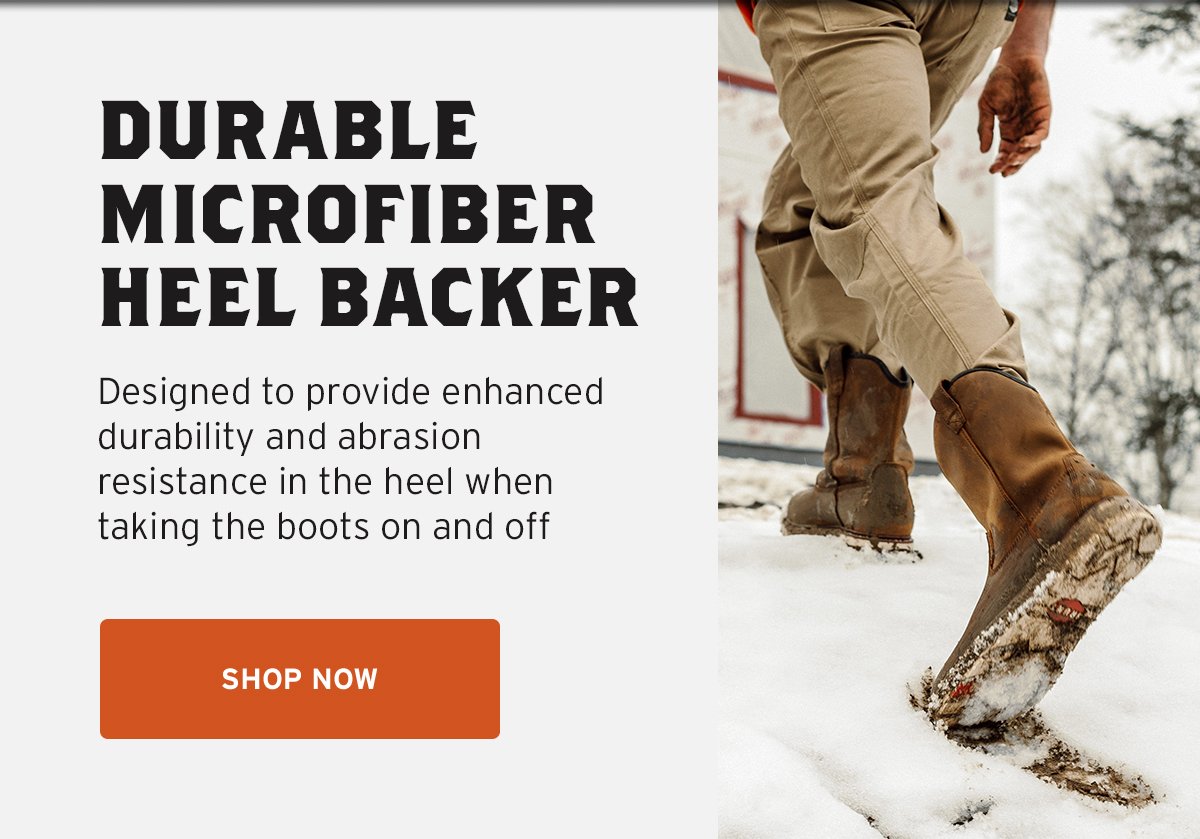 Durable Microfiber Heel Backer