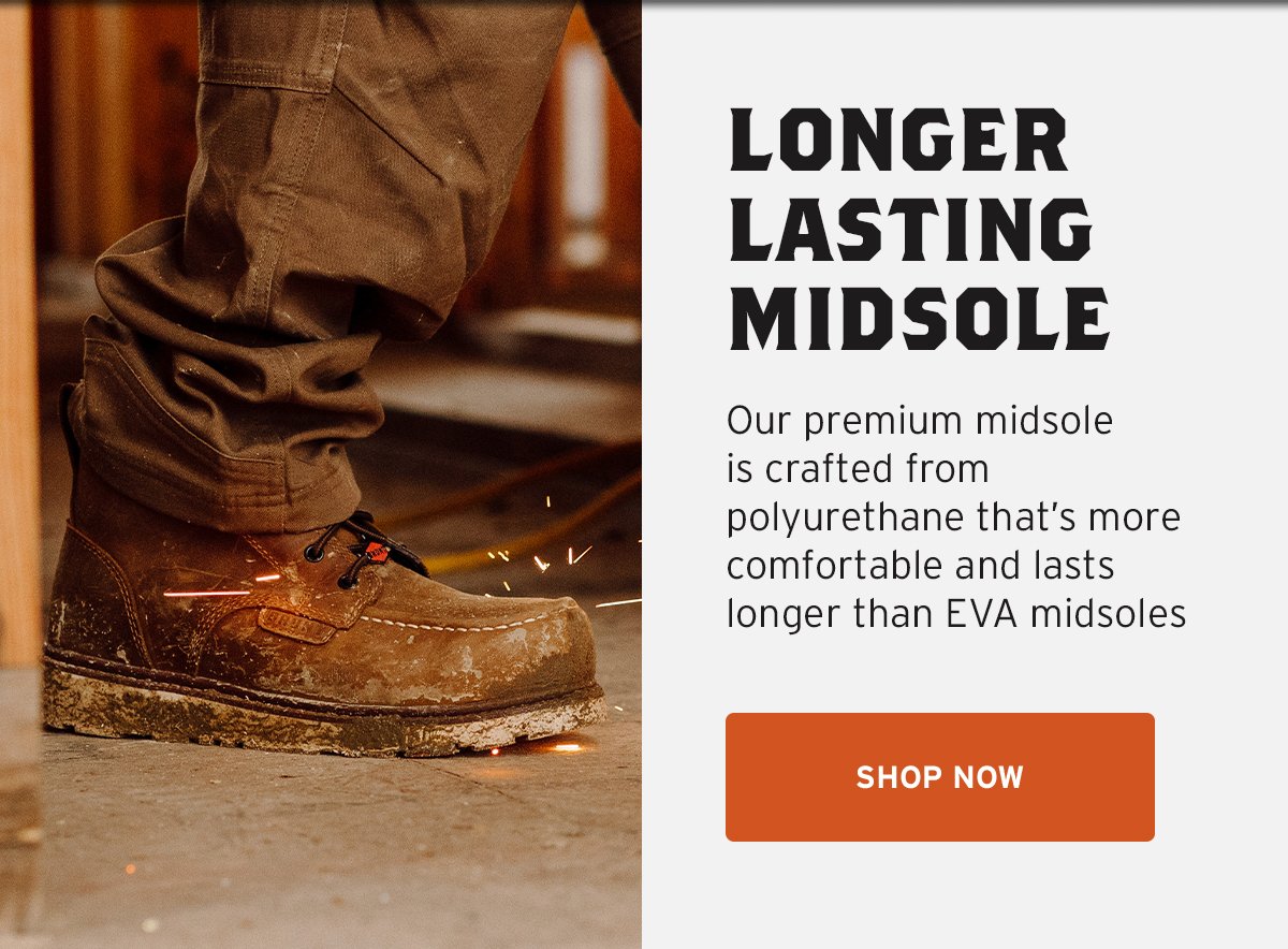 Longer Lasting Midsole