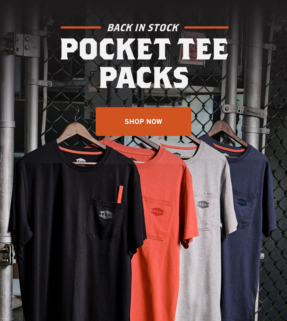 Back In Stock: Pocket Tee Packs