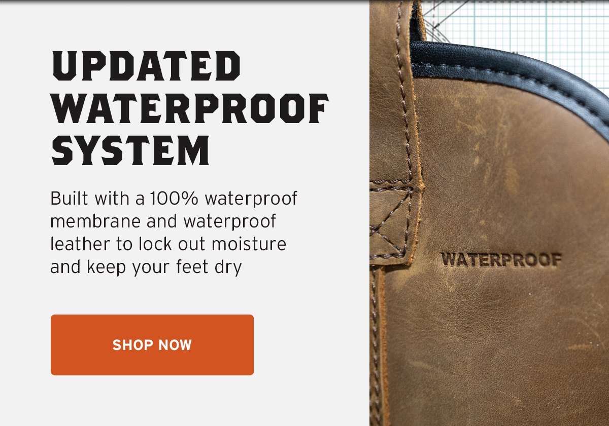 Updated Waterproof System