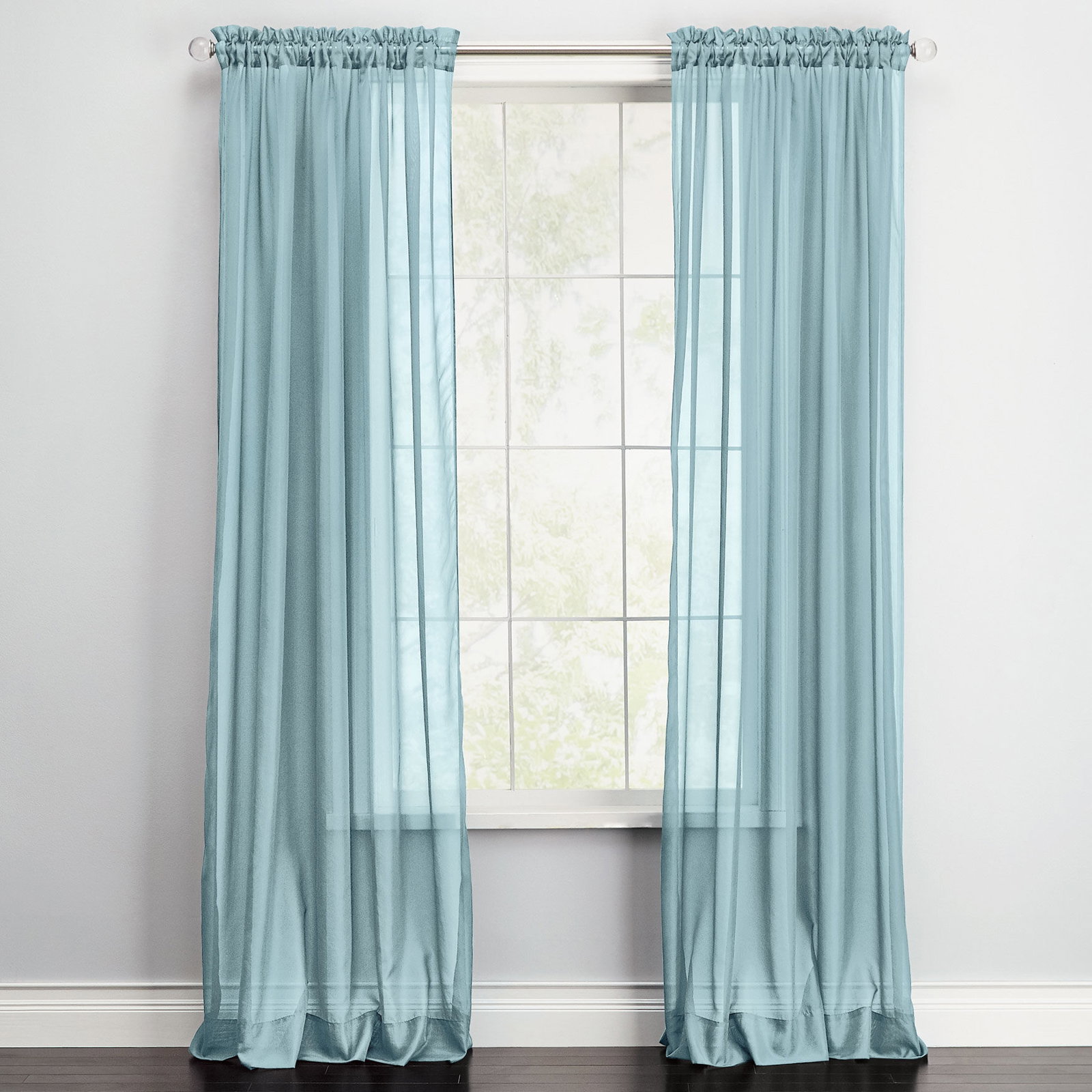 BH Studio Sheer Voile RodPocket Panel Pair\ufeff