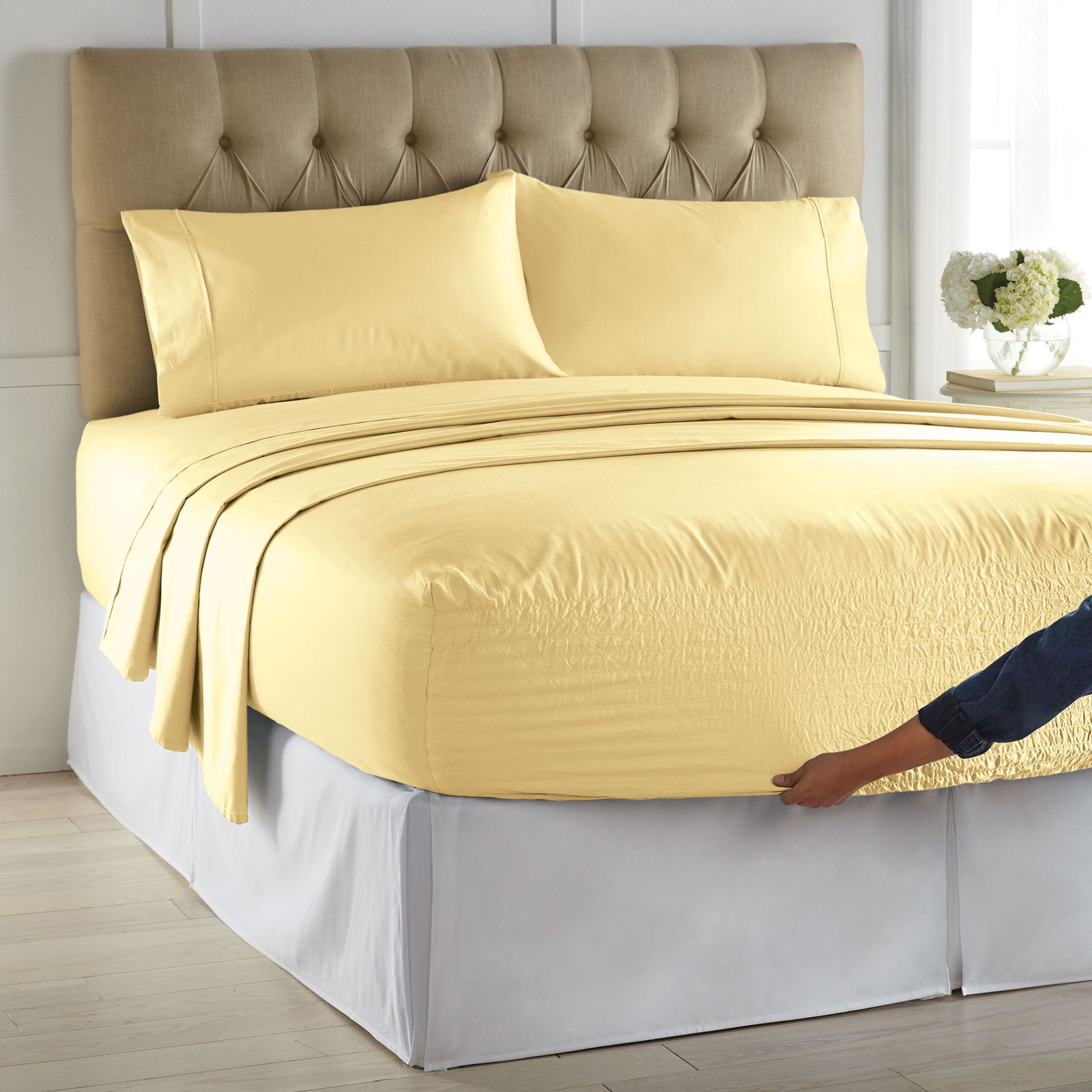 Bed Tite Microfiber Sheet Set\ufeff