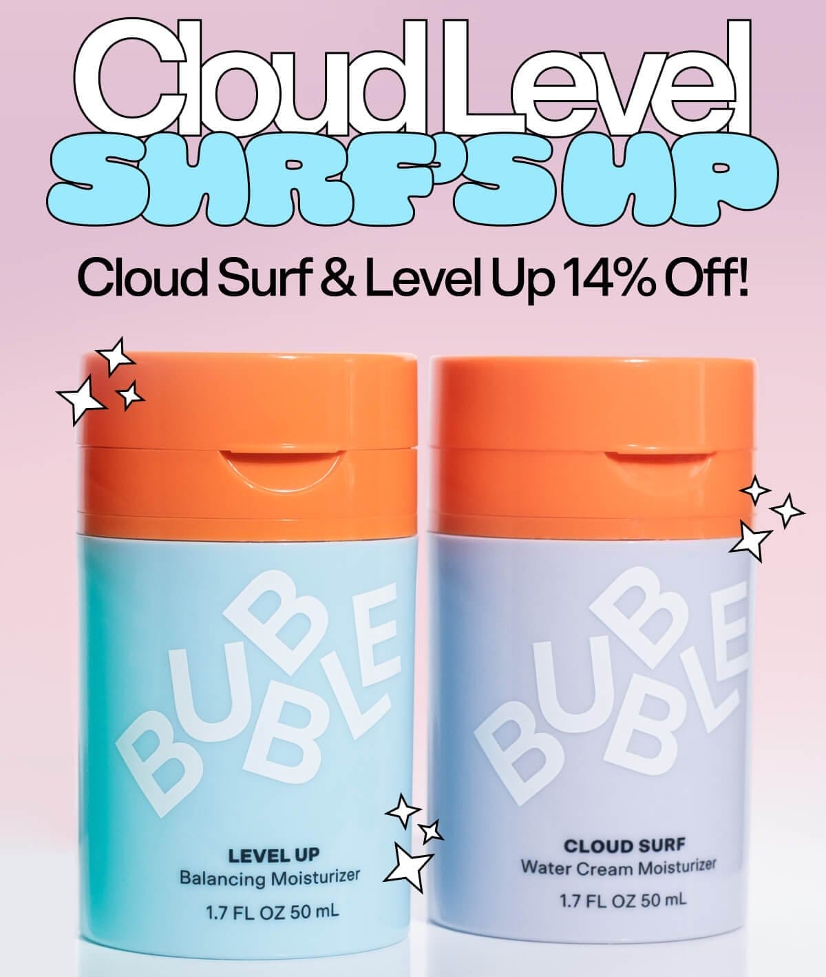 Cloud Level Surf’s Up Cloud Surf & Level Up 14% Off!