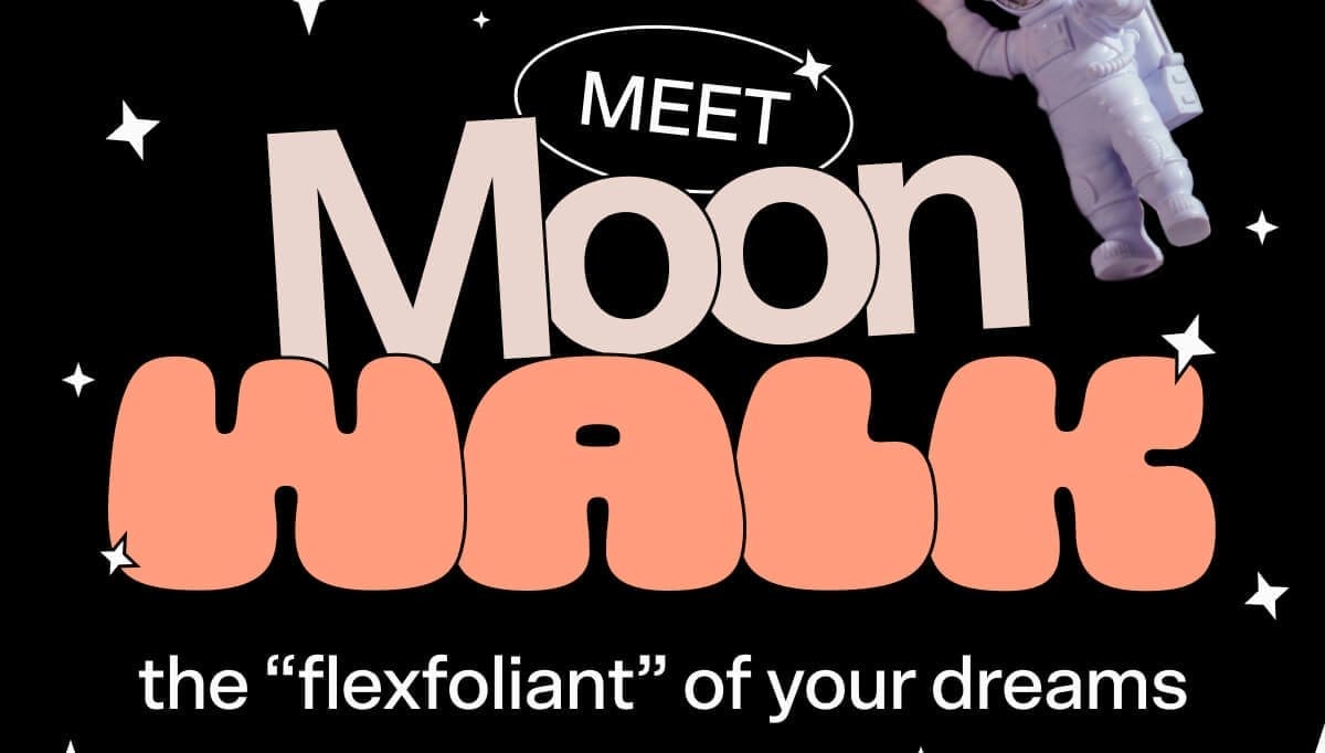 Meet Moon Walk SUBHEAD The “flexfoliant” of your dreams