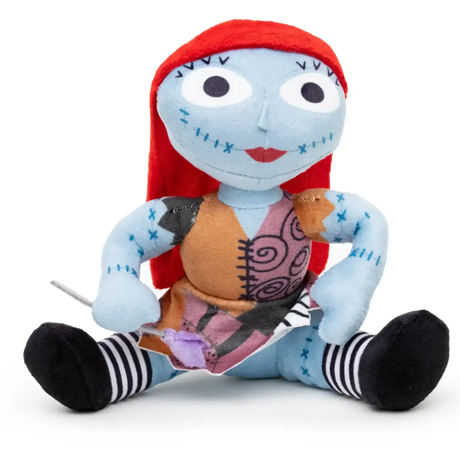 Image of Dog Toy Squeaker Plush - The Nightmare Before Christmas Sally Sitting Pose