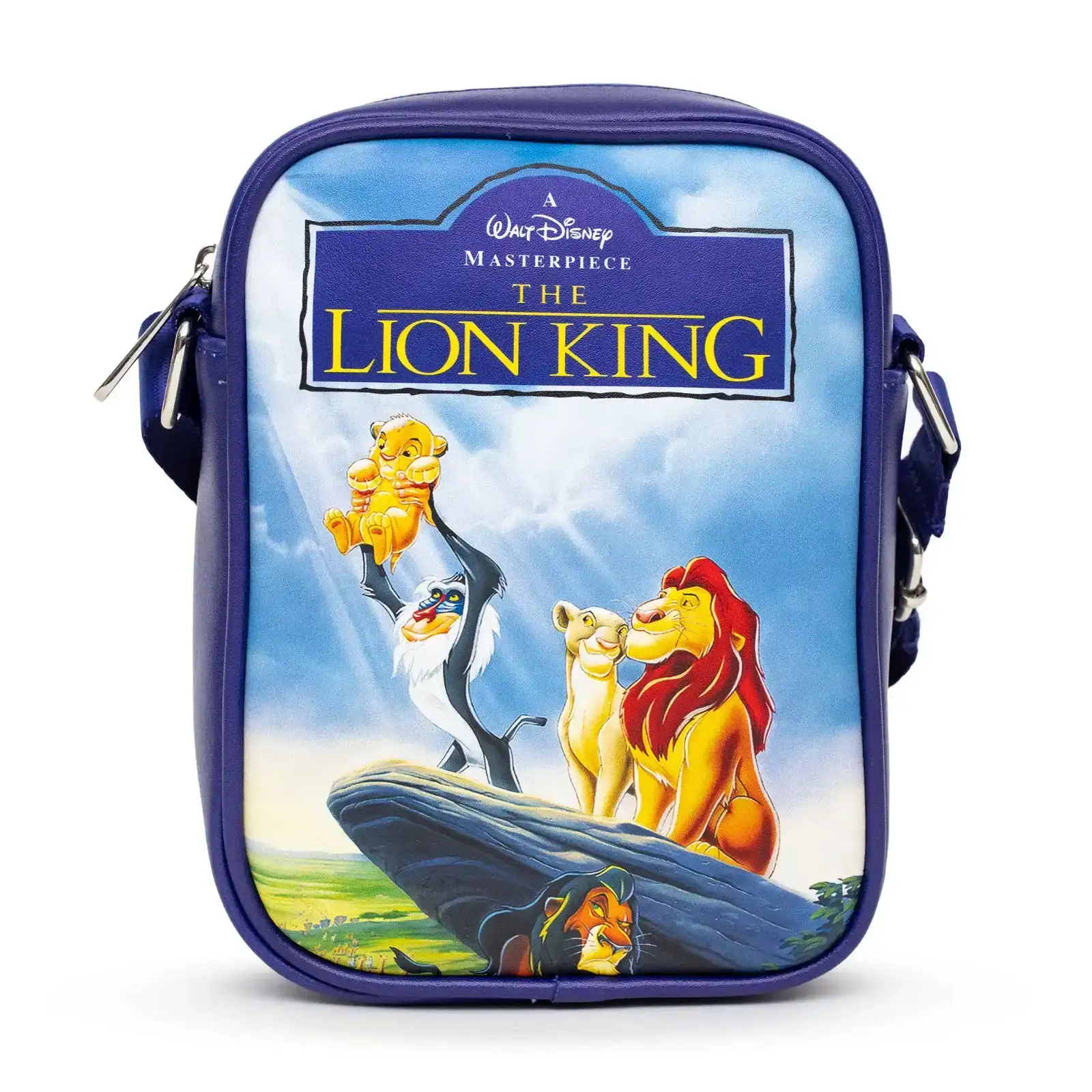 Image of Disney Bag, Cross Body, The Lion King VHS Movie Box Replica, Vegan Leather