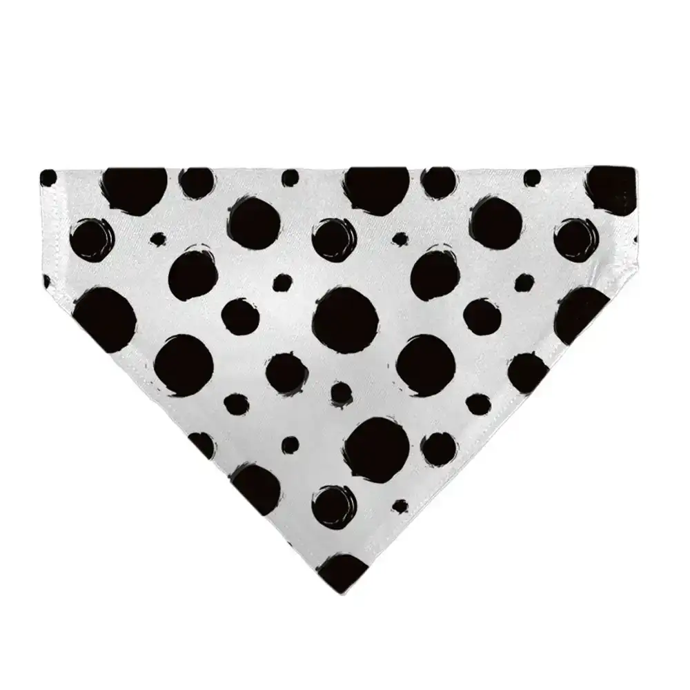 Image of Pet Bandana - 101 Dalmatians Cruella's Spots White/Black