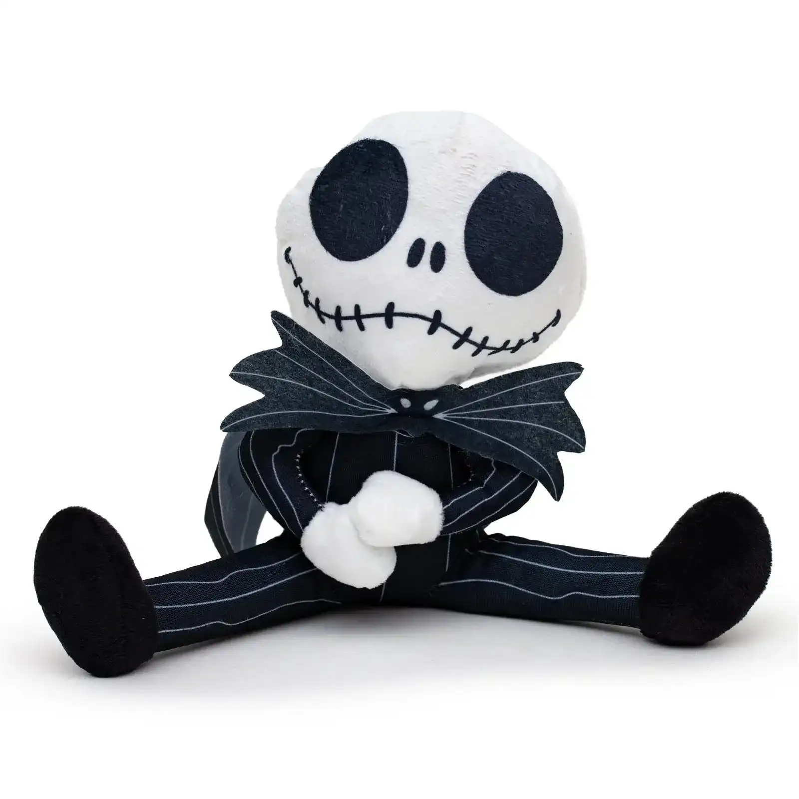 Image of Dog Toy Squeaker Plush - The Nightmare Before Christmas Jack Sitting Pose