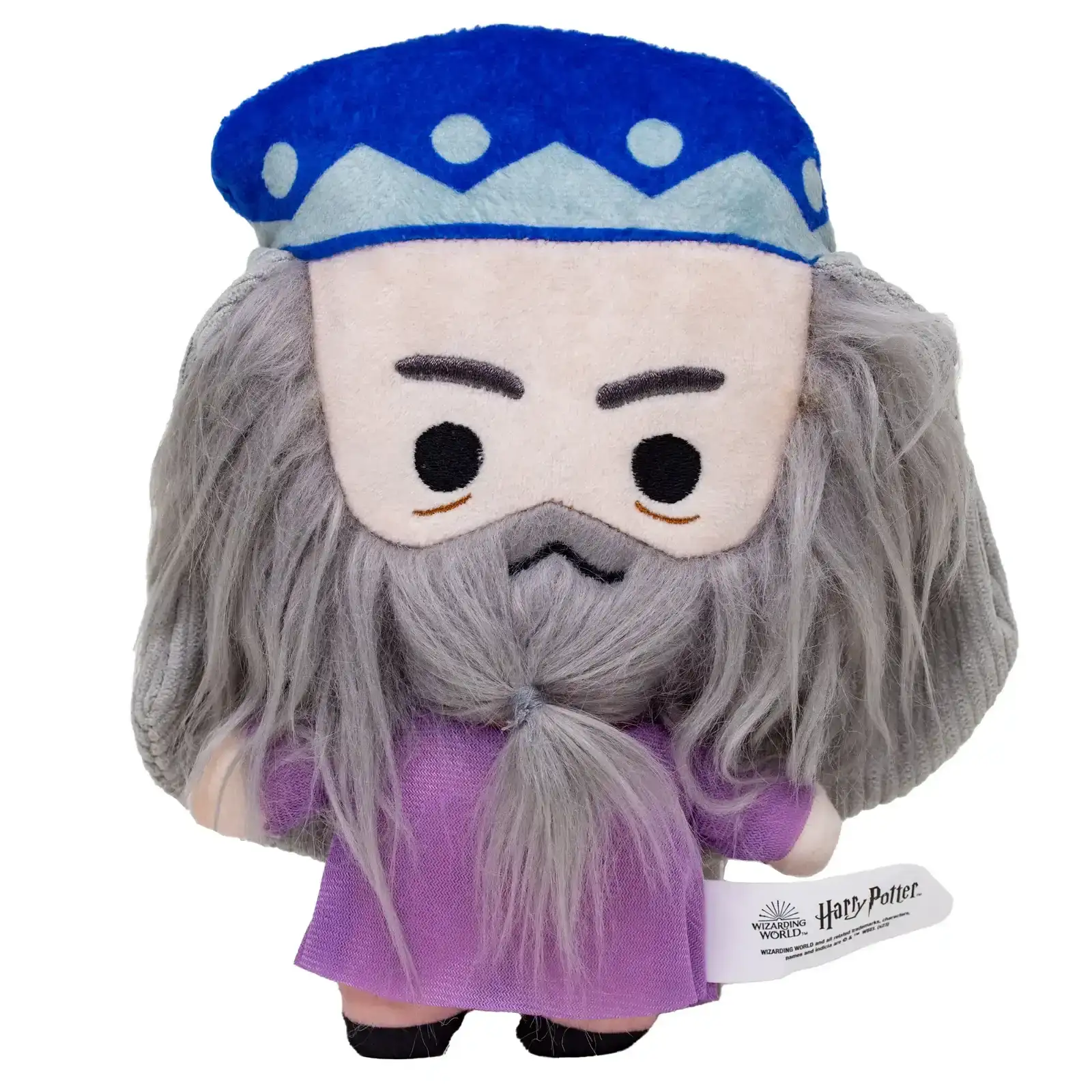 Image of Dog Toy Squeaker Plush - Harry Potter Dumbledore Standing Charm Full Body Pose
