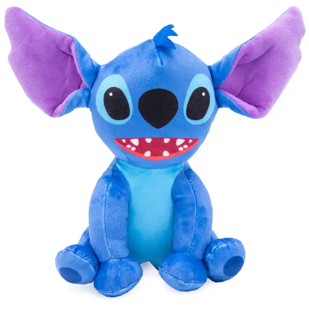 Image of Dog Toy Squeaker Plush - Lilo and Stitch Stitch Full Body Sitting Pose