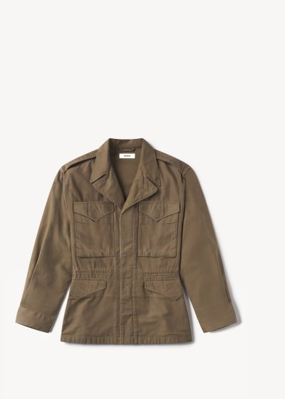 Reverse Sateen Field Jacket