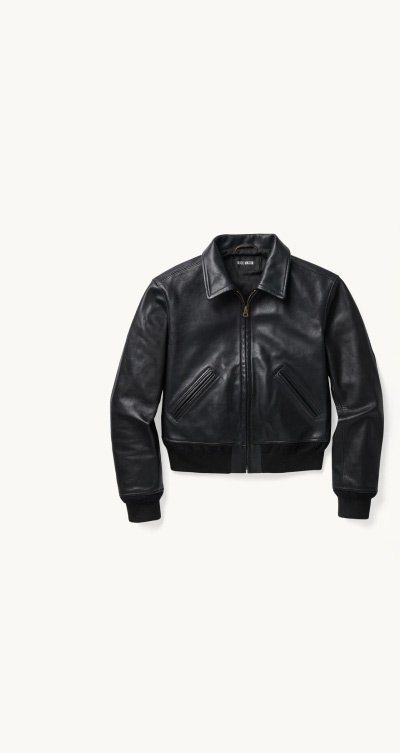 Heritage Leather Bomber