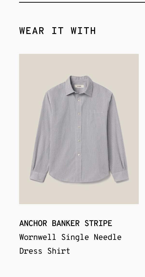 Wornwell Single Needle Dress Shirt