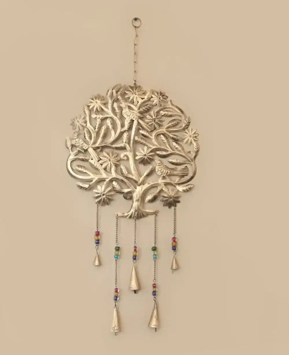 Image of Fairtrade Tree of Life Bell Chime and Wall Hanging