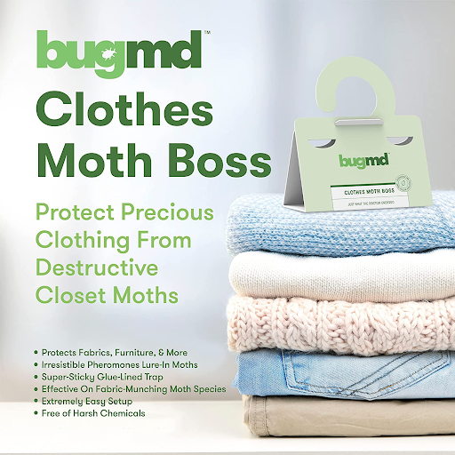 Clothes Moth Boss is an easy way to catch closet moths without harsh chemicals.