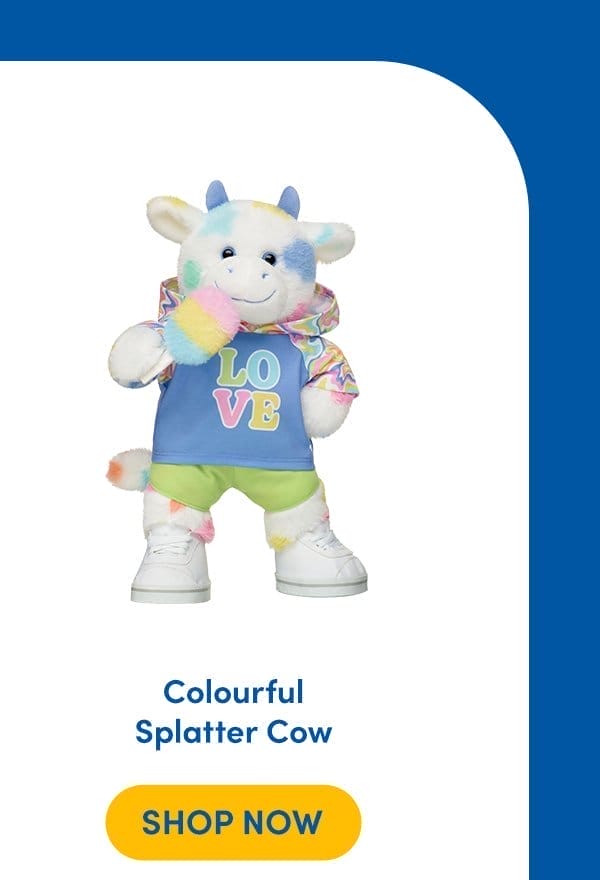 Colourful Splatter Cow | SHOP NOW