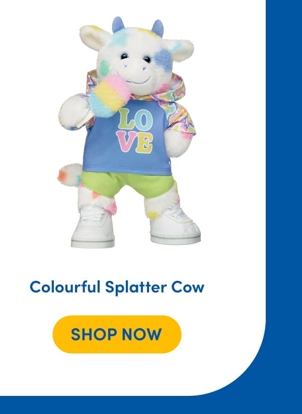 Colourful Splatter Cow | SHOP NOW