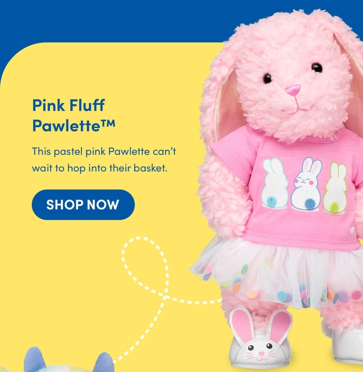 Pink Fluff Pawlette™ - This pastel pink Pawlette can’t wait to hop into their basket. - SHOP NOW